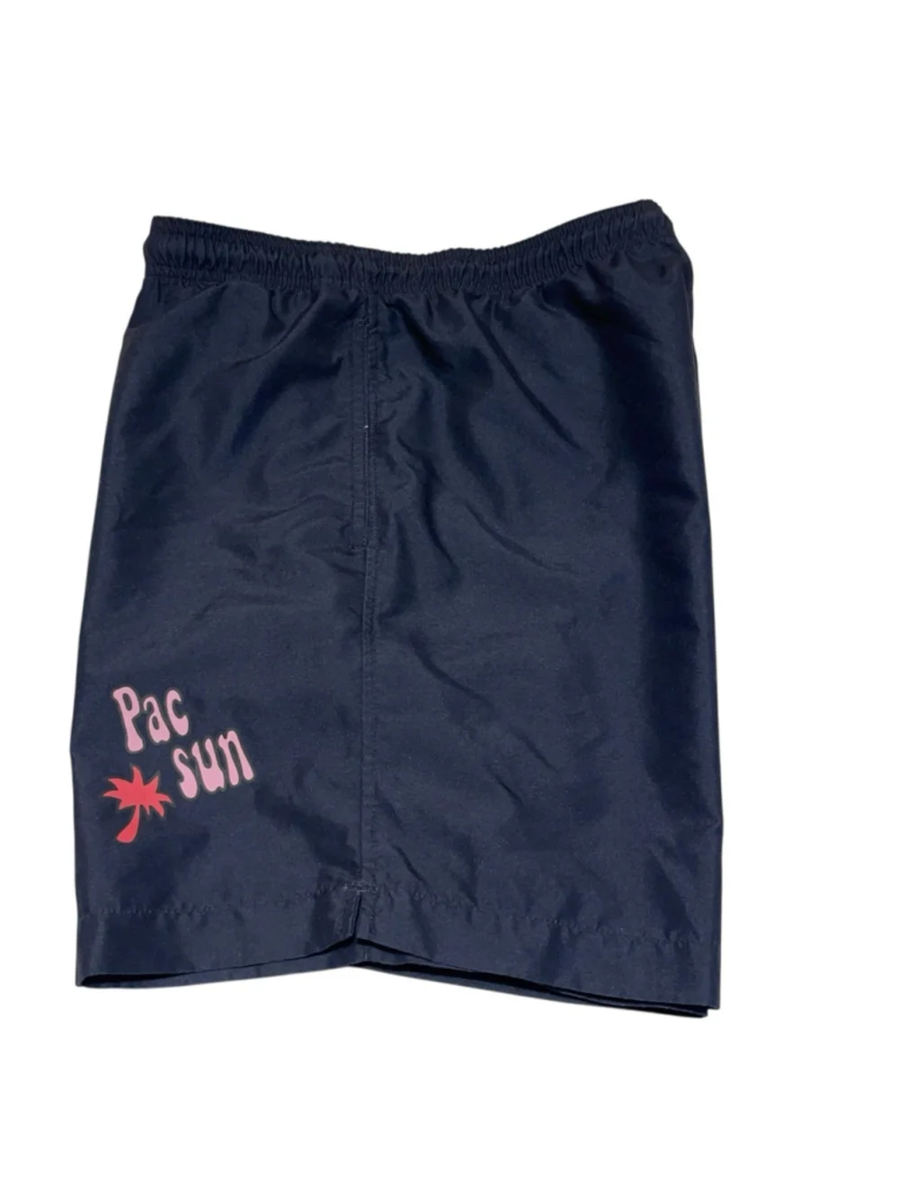 PacSun Boys Recycled Good Luck Swim Trunks Mushrooms, Pepper, Sunburst Sz M Pool